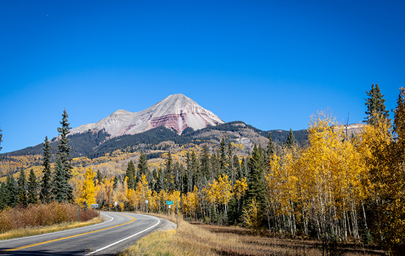 Auf dem Weg von Durango nach Silverton