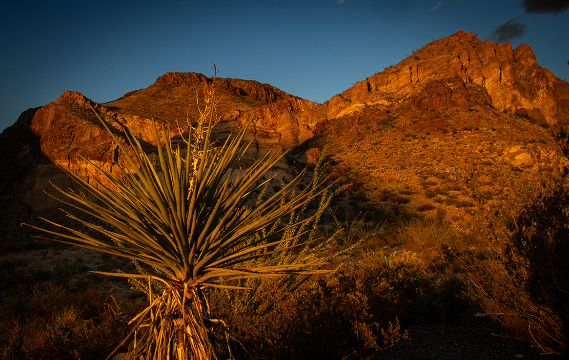 Big Bend National Park - Lower Burro Mesa Pouroff Trailhead