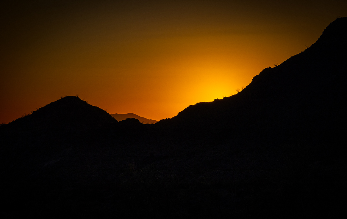 Big Bend National Park - Lower Burro Mesa Pouroff Trailhead