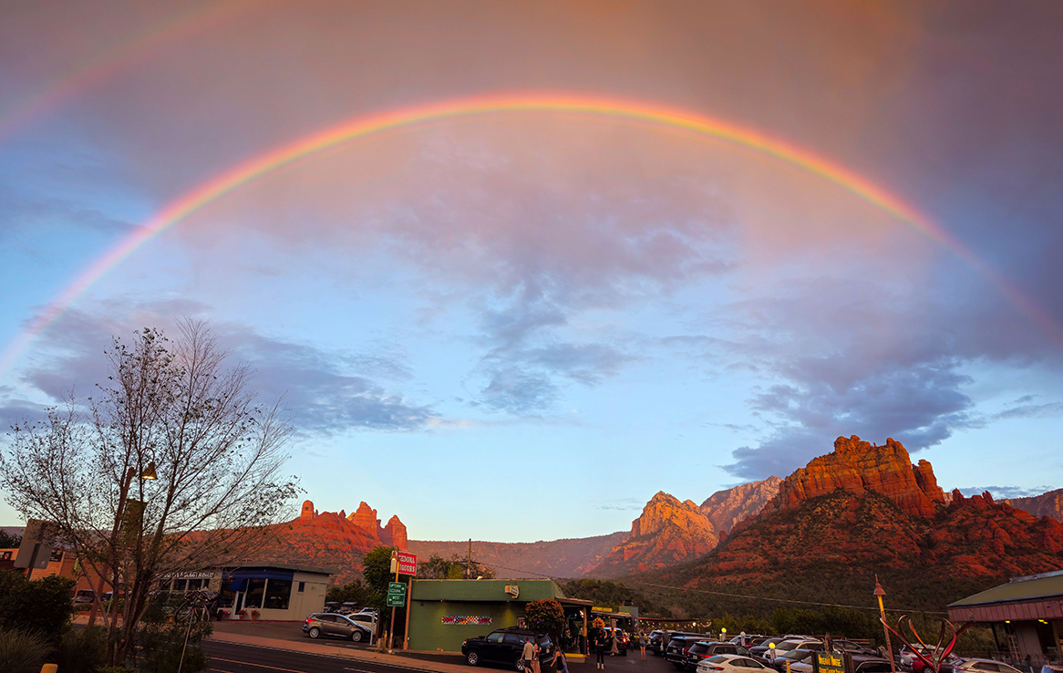 Blick vom The Sedona Hilltop Inn