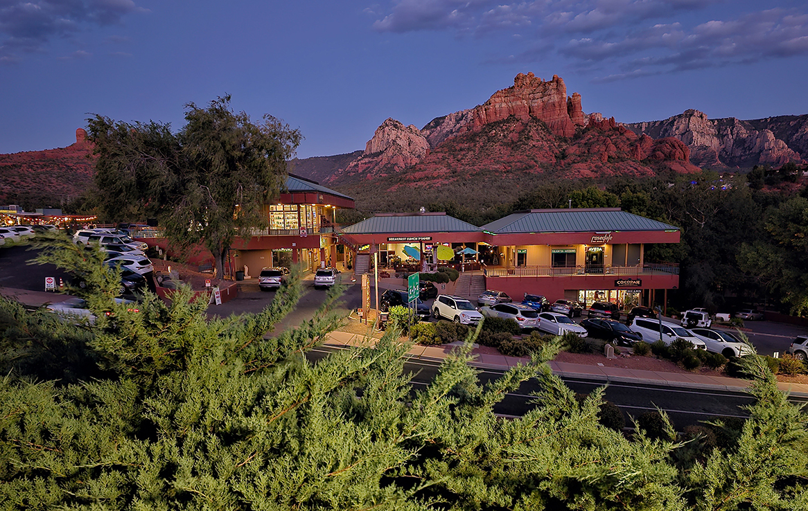 Blick vom The Sedona Hilltop Inn