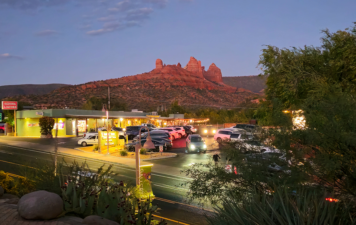 Blick vom The Sedona Hilltop Inn