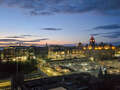 Blick aus dem Hotelzimmerfenster