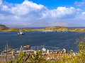 Blick nach rechts über die Oban Bay