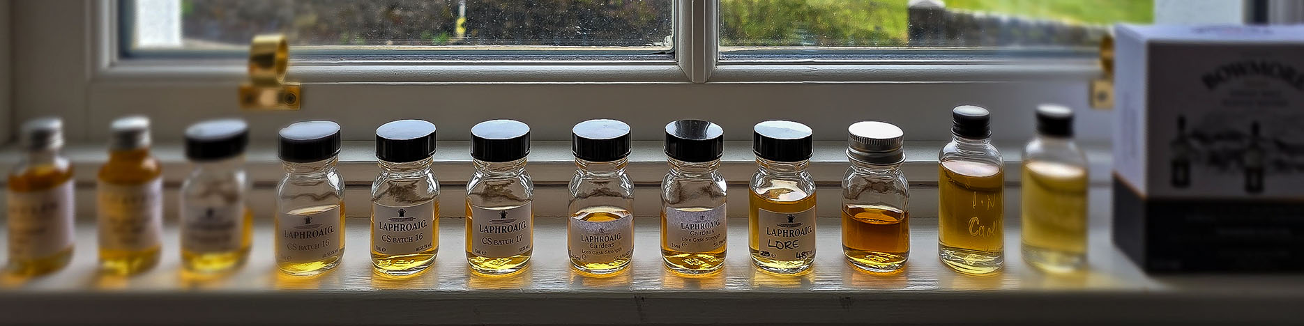 Unsere kleine Whiskysammlung