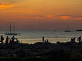 Sonnenuntergang nach Finsternis (Cala Blanca)